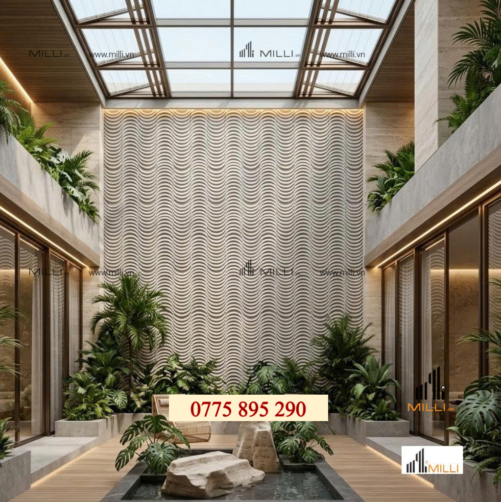 GẠCH TRANG TRÍ 3D BÊ TÔNG TRANG TRÍ ỐP LÁT MILLI GIÁ RẺ HÔD CHÍ MINH BÌNH DƯƠNG VIỆT NAM