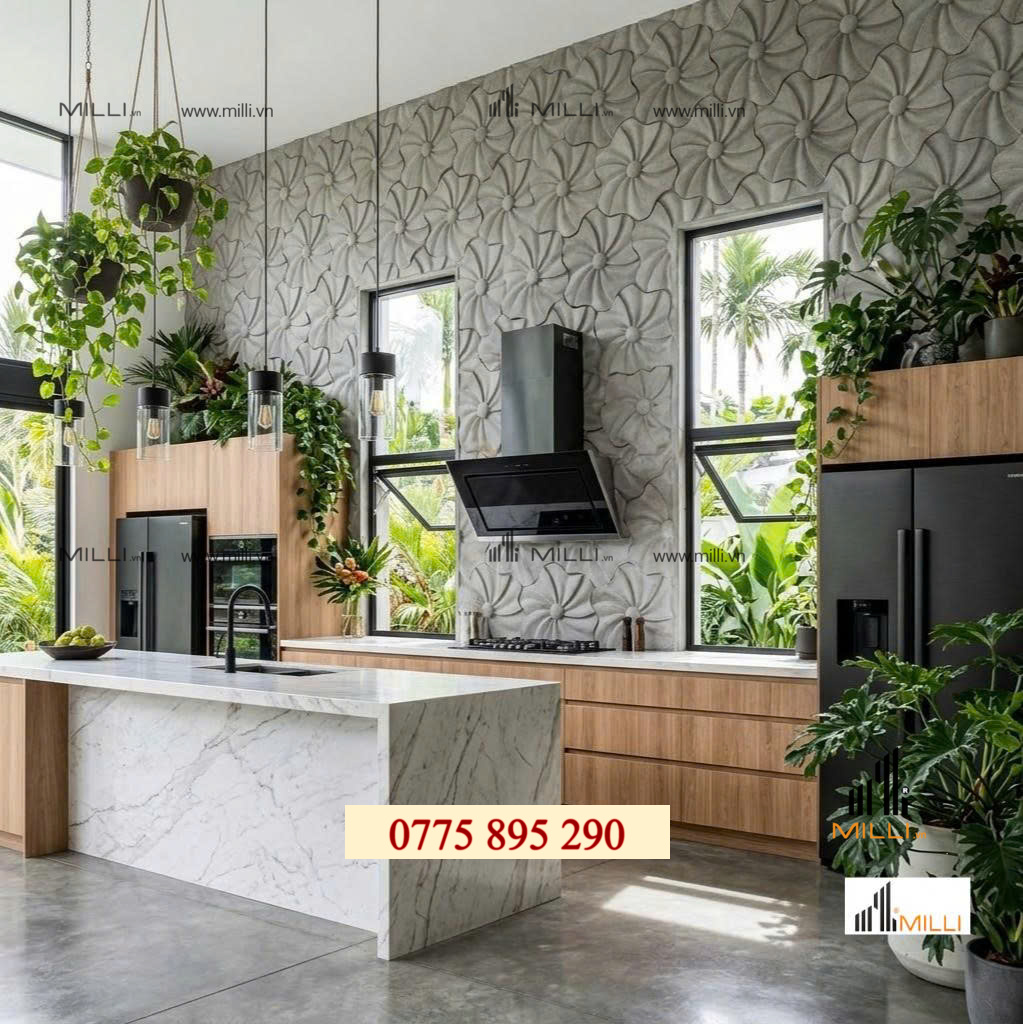 GẠCH TRANG TRÍ 3D BÊ TÔNG TRANG TRÍ ỐP LÁT MILLI GIÁ RẺ HÔD CHÍ MINH BÌNH DƯƠNG VIỆT NAM