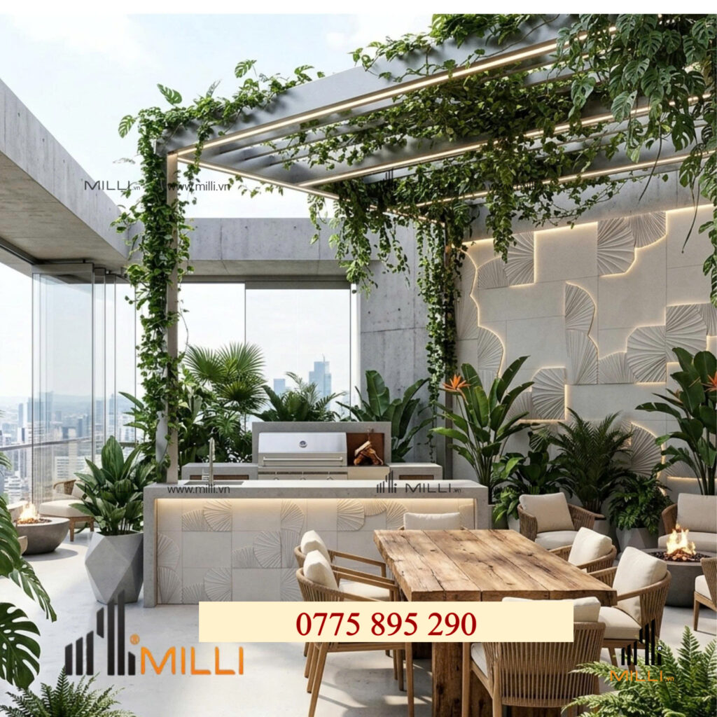 GẠCH TRANG TRÍ 3D BÊ TÔNG XI MĂNG MILLI GIÁ RẺ HCM