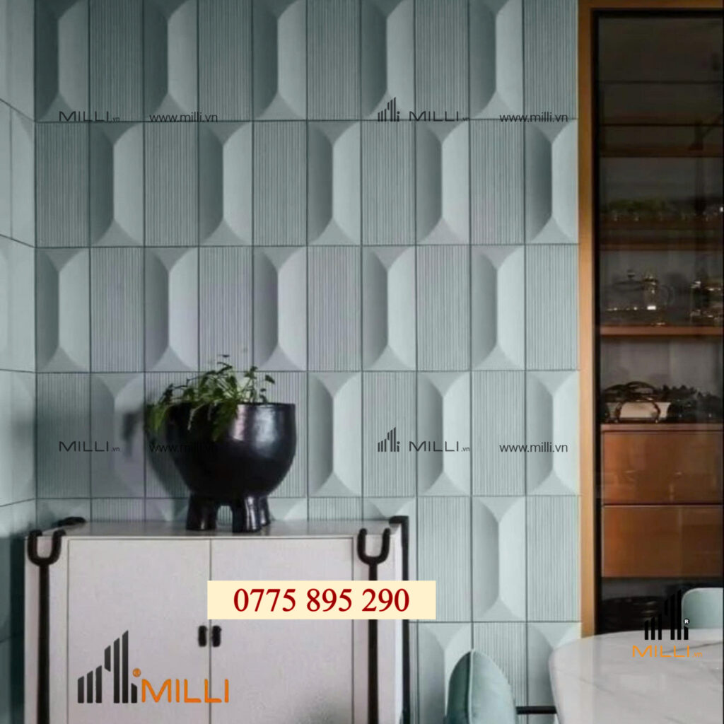 GẠCH TRANG TRÍ 3D BÊ TÔNG XI MĂNG ỐP LÁT LÁT TRANG TRÍ MILLI GIÁ RẺ HCM BÌNH DƯƠNG