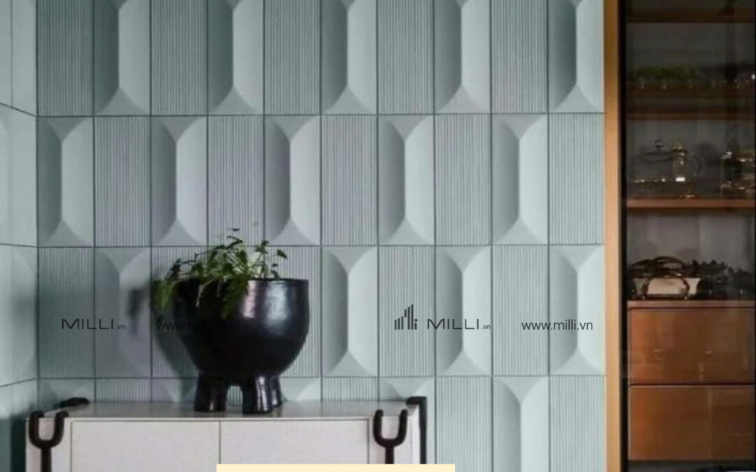 GẠCH TRANG TRÍ 3D BÊ TÔNG XI MĂNG ỐP LÁT LÁT TRANG TRÍ MILLI GIÁ RẺ HCM BÌNH DƯƠNG