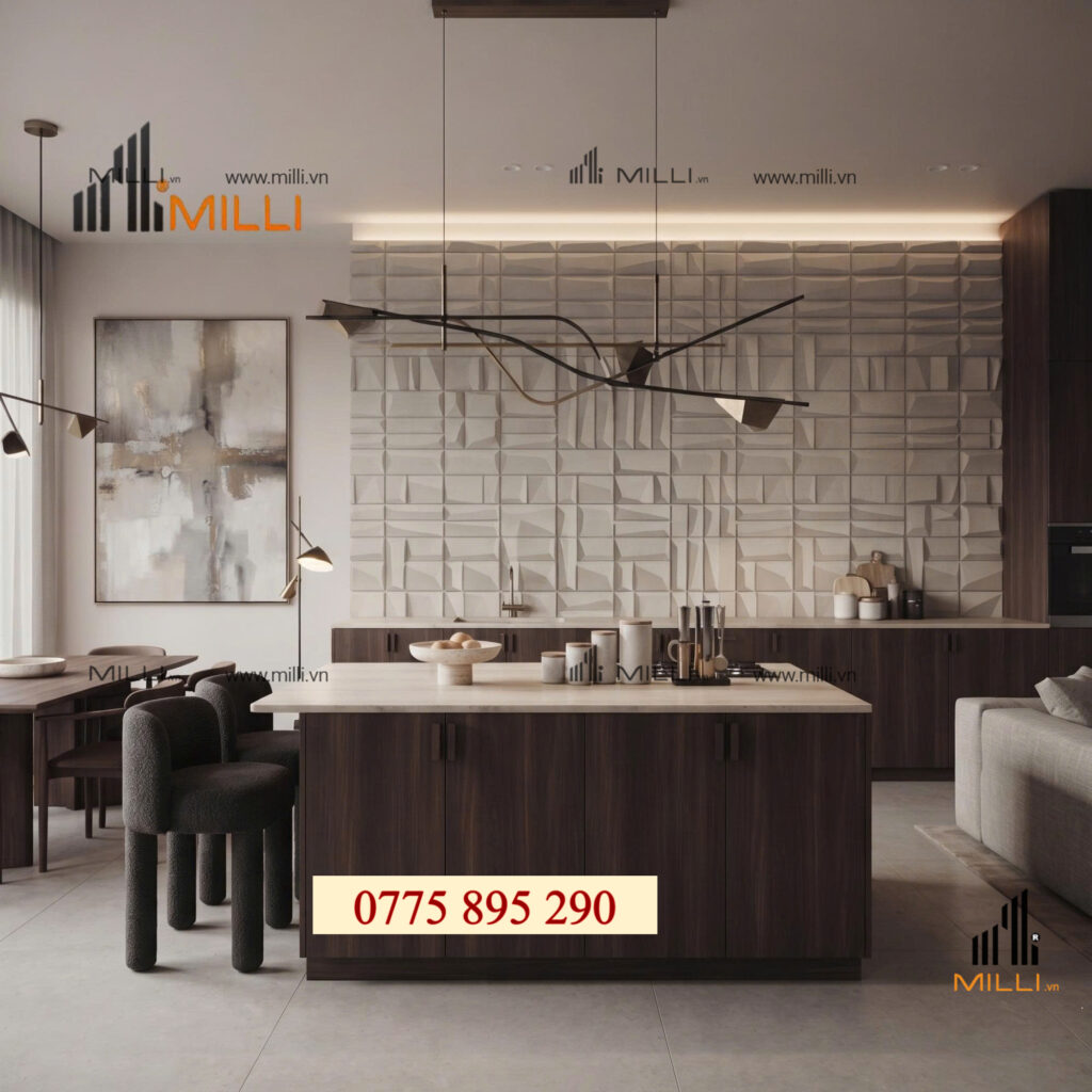 GẠCH TRANG TRÍ 3D BÊ TÔNG XI MĂNG ỐP LÁT LÁT TRANG TRÍ MILLI GIÁ RẺ HCM BÌNH DƯƠNG