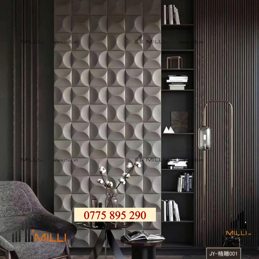 GẠCH TRANG TRÍ 3D BÊ TÔNG XI MĂNG ỐP LÁT LÁT TRANG TRÍ MILLI GIÁ RẺ HCM BÌNH DƯƠNG