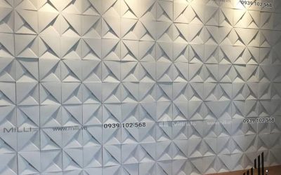 Gạch 3D Xi Măng Ốp Tường Xu Hướng Trang Trí Kiến Trúc Hiện Đại