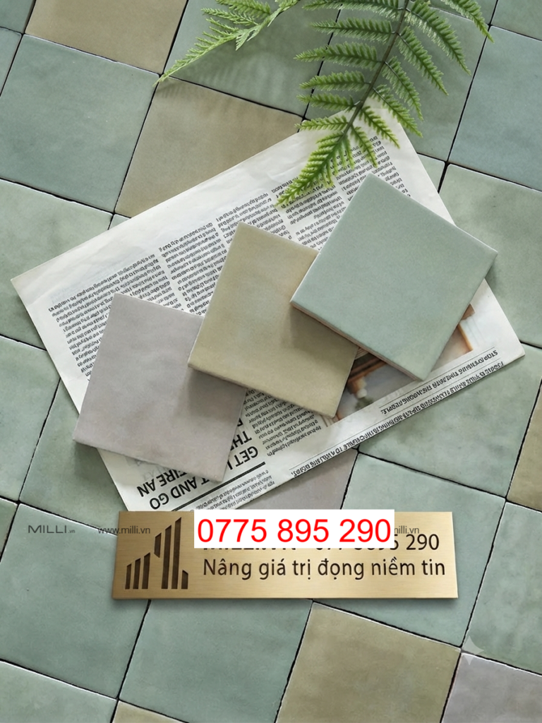 Gạch Ceramic màu pastel ốp tường MILLI giá rẻ HCM