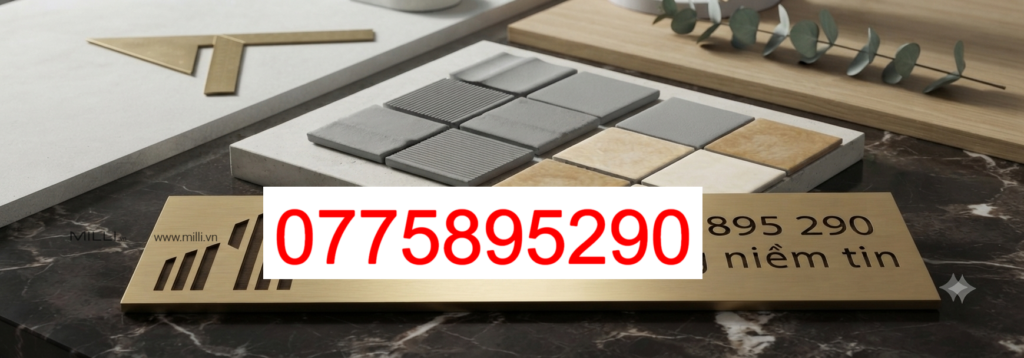 Gạch Handmade Ô Vuông Màu Men Đẹp Giá Rẻ HCM – MILLI