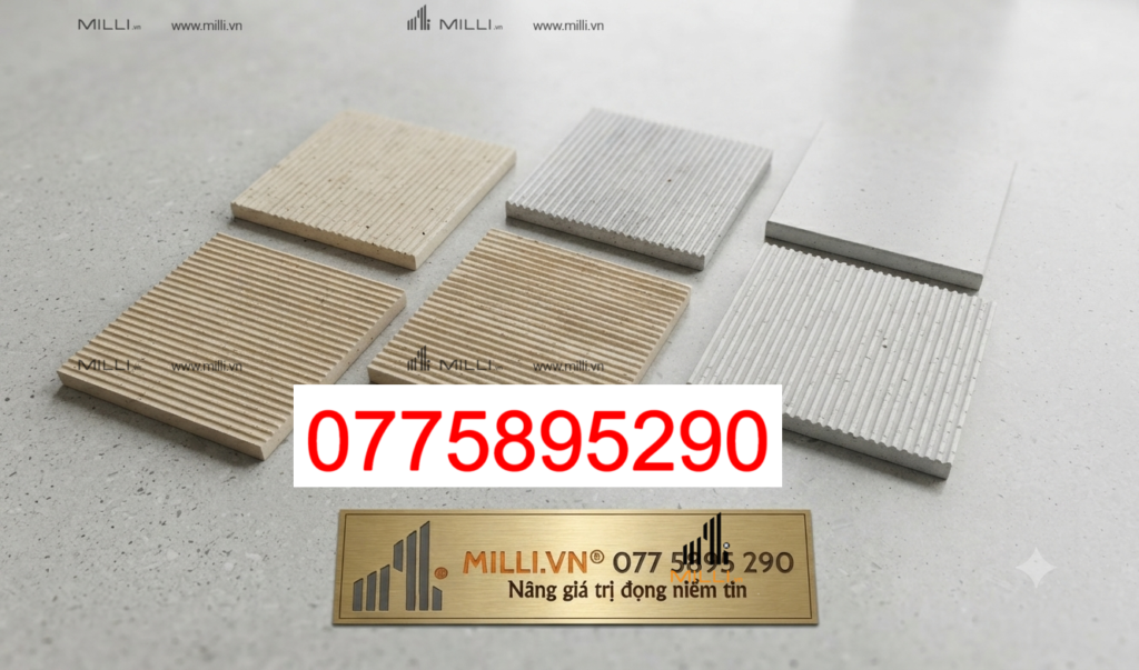 Gạch Handmade Ô Vuông Màu Men Trắng Kem Đẹp Giá Rẻ HCM – MILLI