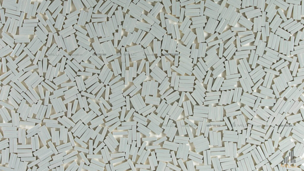 Gạch Men 3D ốp tường ceramic handmade mosaic thẻ