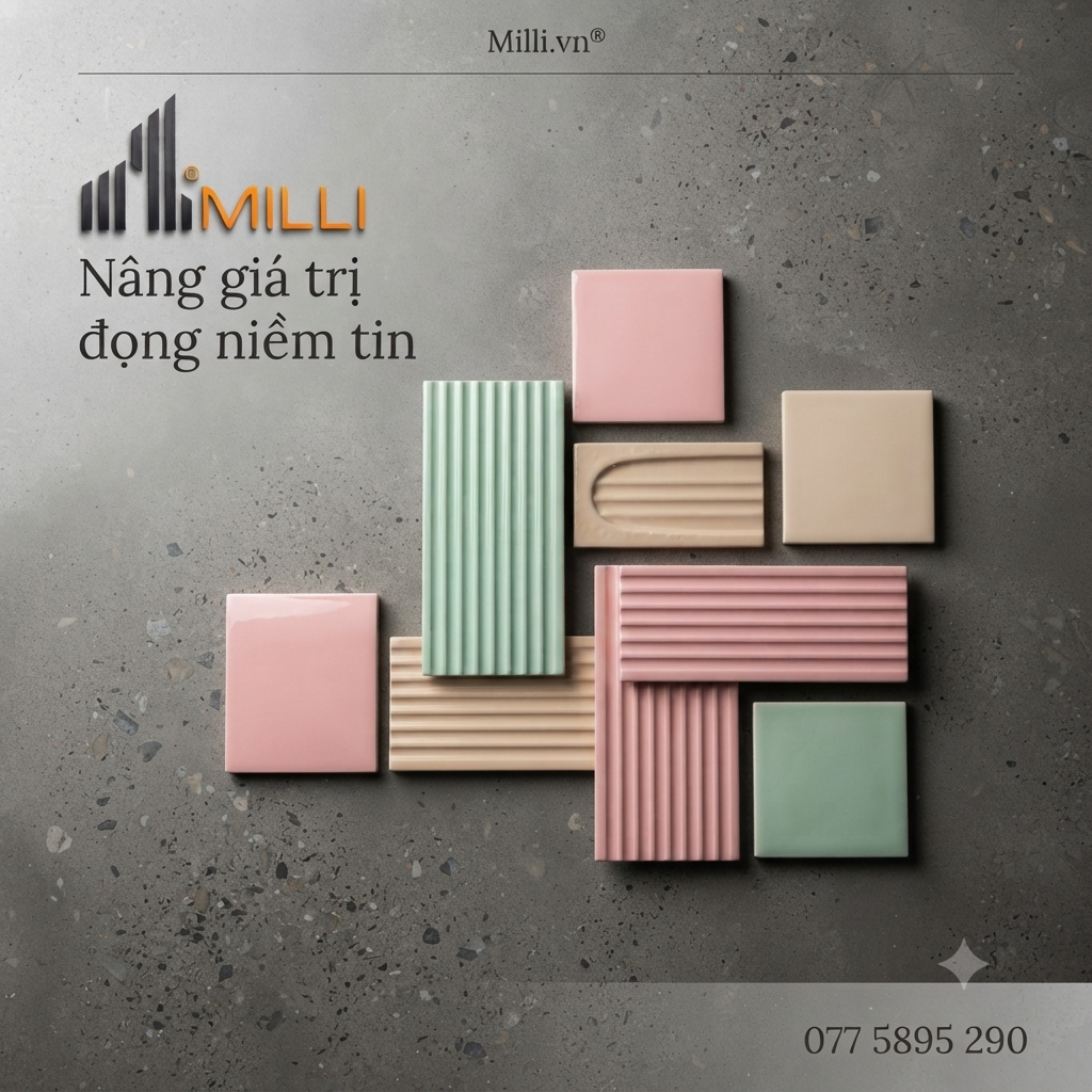 Gạch ceramic HCM Milli giá rẻ