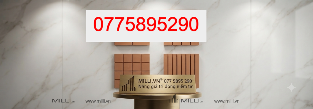 Gạch ốp tường ceramic handmade - gạch thủ công ô vuông trang trí cổ điển- Milli - gạch giá rẻ HCM (2)