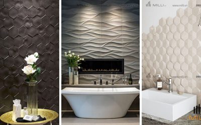 GẠCH 3D GỢN SÓNG – TOP VẬT LIỆU ĐỘC ĐÁO GIÚP TÔ ĐIỂM CHO NGÔI NHÀ CỦA BẠN