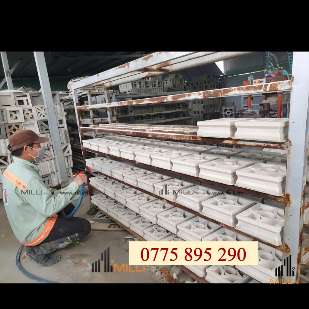 KHO GẠCH BÔNG GIÓ GẠCH TRANG TRÍ 3D CERAMIC MILLI GIÁ RẺ HCM BÌNH DƯƠNG