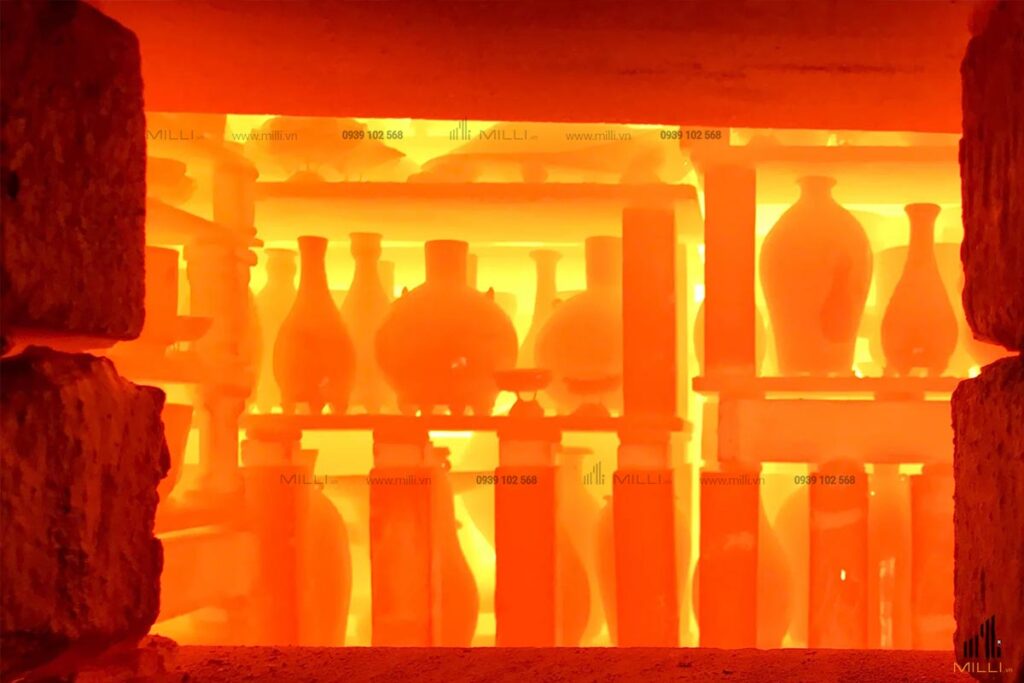 Lò nung gốm sứ ceramic gia công theo yêu cầu lò mini