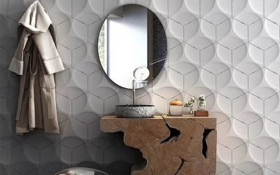 Gạch 3D lục giác – Vật liệu sáng tạo các công trình kiến trúc & trang trí nội thất