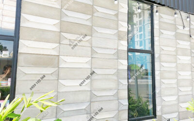 Mẫu gạch 3D mới – sự lựa chọn hoàn hảo cho công trình kiến trúc