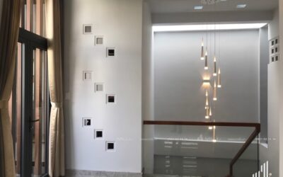 Gạch 3D giếng trời làm mới không gian sống của bạn