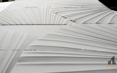 Sự phổ biến của gạch GFRC 3D xi măng ốp tường tại Việt Nam