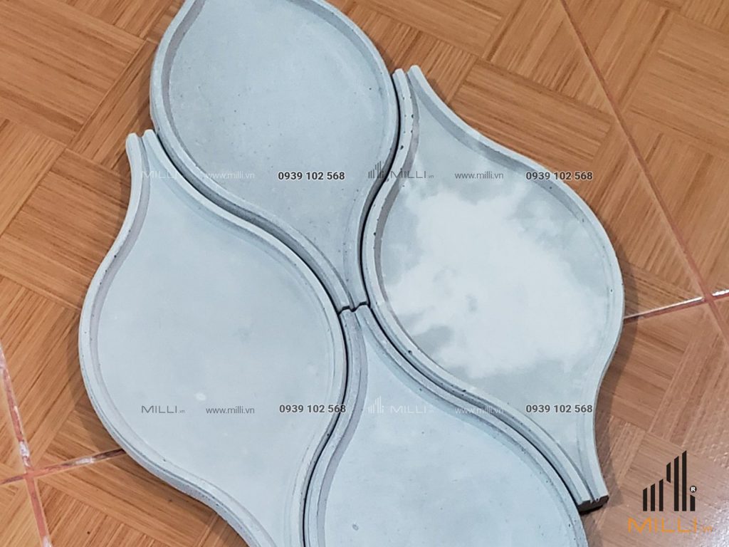 gạch 3d xi măng gfrc búi sóng