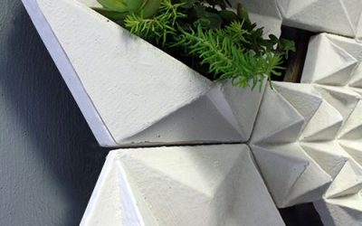 Ứng dụng gạch 3D ngoại thất hiện đại