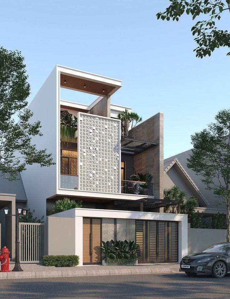 gạch bông gió trắng trang trí tường